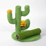 Green Black Cat Scratching Post Cactus Cat Toy Cat Furniture Cat Scratcher Cat Claw Care