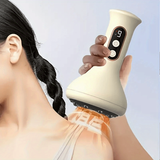 USB rechargeable intelligent nine-speed adjustable cupping massager, home electric cupping scraping massage instrument, 1200mAh battery life, whole body vacuum cupping tool, comes with 8 steel balls, best choice in ten days
