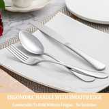 Premium Stainless - Steel Cutlery Set - 5 - Piece, Hot - Selling! Free Shipping