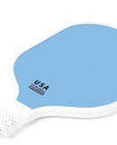 Deep Blue Pickleball Set: 2 Paddles, 4 Balls, Carrying Bag