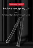 Black Green Replacement Spring Bar Portable Resistance Trainer Muscle Sculpting Tool Home