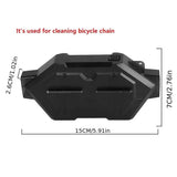 Black Blue Bicycle Chain Cleaner Bike Chain Cleaner Cycling Accessories Bike Maintenance