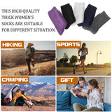 Gray Black Merino Wool Hiking Socks 5 Pack Hiking Socks Moisture Wicking Socks Breathable