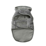 Grey XL Dog Fleece Vest for Dogs Under 100 Pounds