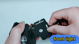 5LED Headlamp Rechargeable Headlamp USB Charging Headlamp Outdoor Headlamp Work - Black - Size 01