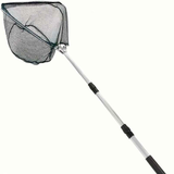 A multifunctional telescopic fishing net, the handle can be extended from 110 cm to 210 cm, which is very suitable for freshwater fishing, suitable for children and adults to use.