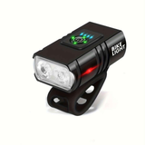 1 pack of bicycle lights | front and rear lights, 4 modes, USB charging, super bright LED night riding lights, handlebar mount, not waterproof, suitable for road/mountain bikes