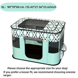 1 piece hot sale cat nursery pet nursery, foldable with a black handbag cat dog cage fence dog cat bed pet supplies tent puppy kitten nursery
