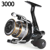 BILLINGS EK 3000 series, 5.2:1 gear ratio, maximum drag force 26LB, aluminum alloy metal line cup, spool reel, suitable for freshwater and seawater