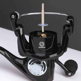 BILLINGS EK 3000 series, 5.2:1 gear ratio, maximum drag force 26LB, aluminum alloy metal line cup, spool reel, suitable for freshwater and seawater
