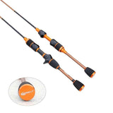 Ultra-light carbon micro-mouthe lures UL 1.8m ultra-soft solid straight handle slightly far-casting whitefish fishing rod