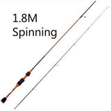 Ultra-light carbon micro-mouthe fishing rod UL1.8m ultra-soft Gun handle rod handle slightly far casting whitefish fishing rod