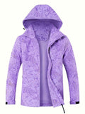 Plus Size Women'S Jacket Spring Autumn Outdoor Coat Detachable Hood Jacket - Black - Size L(AU L/EU50) In Australia - Darrahopens