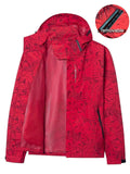Plus Size Women'S Jacket Spring Autumn Outdoor Coat Detachable Hood Jacket - Pink - Size S(AU S/EU46) In Australia - Darrahopens