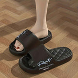 EVA One-Step-On Slippers - All-Season Unisex Design - Black - Size 11(AU11/EU44) In Australia - Darrahopens