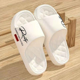EVA One-Step-On Slippers - All-Season Unisex Design - White - Size 9(AU9/EU42) In Australia - Darrahopens