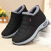 Unisex Furry-Lined Ankle Boots - Black - Size 5(AU5/EU36) In Australia - Darrahopens