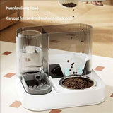 Gray Green Automatic Cat Feeder Cat Water Dispenser Cat Feeding Set Cat Supplies Cat Care In Australia - Darrahopens