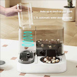 Gray Green Automatic Cat Feeder Cat Water Dispenser Cat Feeding Set Cat Supplies Cat Care In Australia - Darrahopens