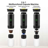 Black Portable Electric Coffee Grinder Compact Coffee Bean Grinder Fresh Coffee In Australia - Darrahopens