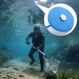 Blue Navy 2-Meter Snorkel Anti-Choke Snorkel Single Head Breathing Apparatus Double Head In Australia - Darrahopens