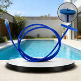 Blue Navy 2-Meter Snorkel Anti-Choke Snorkel Single Head Breathing Apparatus Double Head In Australia - Darrahopens