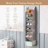 Gray Black Over-The-Door Shoe Organizer Shoe Storage Home Organization Space-Saving In Australia - Darrahopens