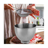 Black Stainless Steel Mixing Bowl with Ergonomic Handle In Australia - Darrahopens