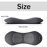 3-in-1 Heated Back Stretcher with Vibration Massage and Traction Lift