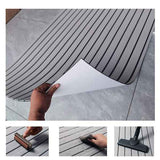 EVA Foam Boat Floor Mat 240x30x0.6 cm Light Grey In Australia - Darrahopens