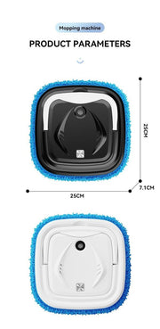 Black P6 Smart Robot Mop and Floor Cleaner