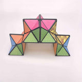 Infinite Cube - 3D Hexagonal Puzzle Toy, Space Geometry Flip Toy, Enhance Brain Ability and Relax, Mixed Color, ABS Material In Australia - Darrahopens