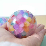 3-piece set, sensory stress ball, squeeze ball for relieving ADHD stress, stress relief toy with soft rubber ball, Valentine's Day relaxation toy, focus aid tool, sensory stimulation, tactile sensory tool, hand relaxation, smooth texture, high-quality sen