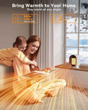Desktop heater, EU standard, office heater, household, cross-border, PTC heating, small, vertical electric heater, energy-saving heater In Australia - Darrahopens