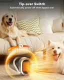 Desktop heater, EU standard, office heater, household, cross-border, PTC heating, small, vertical electric heater, energy-saving heater In Australia - Darrahopens