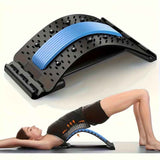 Four adjustable back stretches and posture correctors. Ergonomic waist support with massage function, safety handle, suitable for upper and lower back, office, car, home use, back stretcher, posture correction, durable structure In Australia - Darrahopens