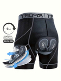 XL size men's 5d mesh cycling shorts casual elastic breathable letters elastic waist shorts summer outdoor cycling mountain bike In Australia - Darrahopens