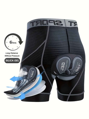L size men's 5d mesh cycling shorts casual elastic breathable letters elastic waist shorts summer outdoor cycling mountain bike In Australia - Darrahopens