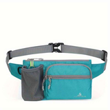 One pack sports outdoor leisure waist bag multifunctional can put water bottle belt bag waist mobile phone bag suitable for running fitness, shopping, hiking, school season, marathon competition and other scenes In Australia - Darrahopens