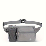 One pack sports outdoor leisure waist bag multifunctional can put water bottle belt bag waist mobile phone bag suitable for running fitness, shopping, hiking, school season, marathon competition and other scenes In Australia - Darrahopens