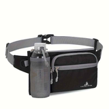 One pack sports outdoor leisure waist bag multifunctional can put water bottle belt bag waist mobile phone bag suitable for running fitness, shopping, hiking, school season, marathon competition and other scenes In Australia - Darrahopens