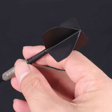 WEDARTER flying dart tail fin cross-border hot sale 2BA threaded integrated modified PP tough plastic anti-drop durable In Australia - Darrahopens