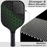 Double racket, Pickleball racket set, glass fiber graphite Pickleball racket set , Pickleball racket equipment with ball, equipment suitable for beginners and professionals