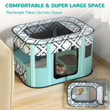 1 piece hot sale cat nursery pet nursery, foldable with a black handbag cat dog cage fence dog cat bed pet supplies tent puppy kitten nursery In Australia - Darrahopens