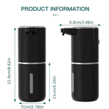 A 400mL bathroom liquid dispenser hand sanitizer sensor rechargeable wall-mounted automatic soap dispenser In Australia - Darrahopens