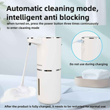 A 400mL bathroom liquid dispenser hand sanitizer sensor rechargeable wall-mounted automatic soap dispenser In Australia - Darrahopens