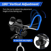 1-piece set upgraded shore fishing fishing rod stand, fishing farm fishing rod stand, ground fishing rod stand, beach raised fishing rod stand, anti-slip design, protect your fishing rod