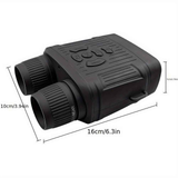 36 megapixel 4K night vision binoculars with infrared function, 7.62 cm high-definition screen, 10x magnification, infrared digital night vision camera can achieve 100% observation in complete darkness, suitable for hunting, farm monitoring, wildlife obse