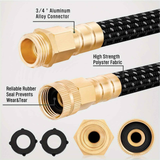 LOVFEN Garden Water Hose 30.49 meters, non-extensible lightweight hose, with nozzle, suitable for use in gardens, lawns, car washing and outdoor use In Australia - Darrahopens