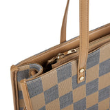 Commuter tote bag | dual-purpose handbag and shoulder bag, can hold a computer, documents, and coffee, gentle and strong